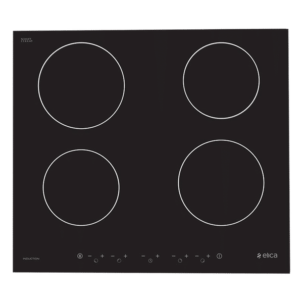 Elica EIH 4 Z 60 7000W Four Induction Hob with Sensor Touch_1