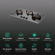 KAFF BLH-F 783X Tempered Glass Top 3 Burner Automatic Electric Hob (Flame Failure Device, Black)_3