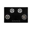 KAFF BLH 804 Tempered Glass Top 4 Burner Automatic Electric Hob (Flame Failure Device, Black)_1