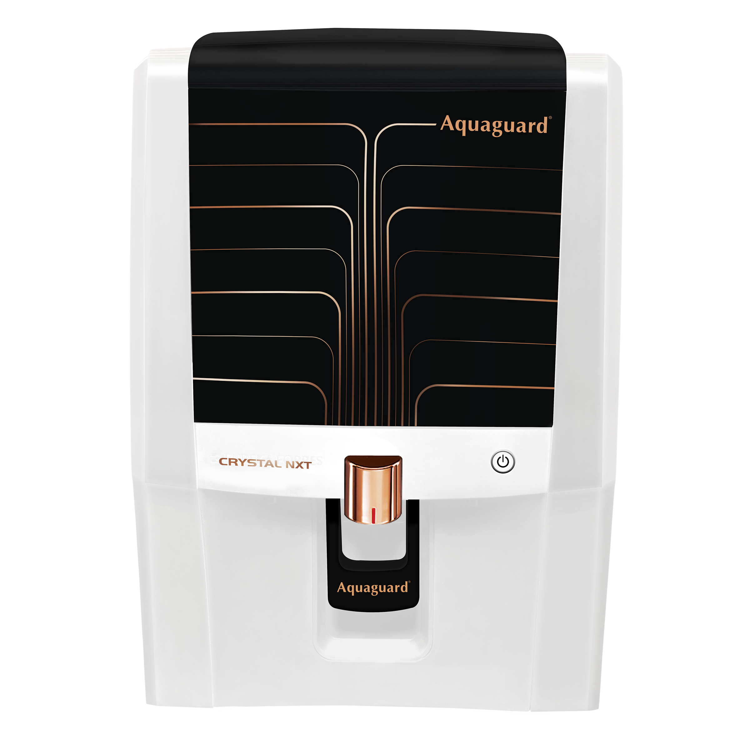 Aquaguard Crystal NXT 7L UV + UF Water Purifier with 6 Stage Purification (White/Copper/Black)