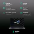 ASUS ROG Zephyrus G15 AMD Ryzen 9 Laptop (16GB, 1TB SSD, Windows 11 Home, 12GB GDDR6, 15.6 inch WQHD IPS Display, MS Office Home And Student, Eclipse Gray, 2.5Kg)_3