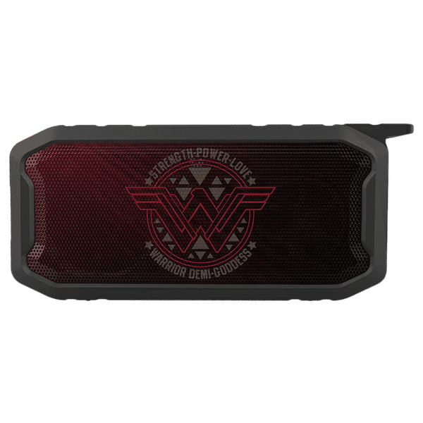 macmerise Melody Wonder Woman Stamp 5 Watts Portable Bluetooth Speaker (IPX7 Water Resistant, MCDMLDYBS2296, Multicolor)_1