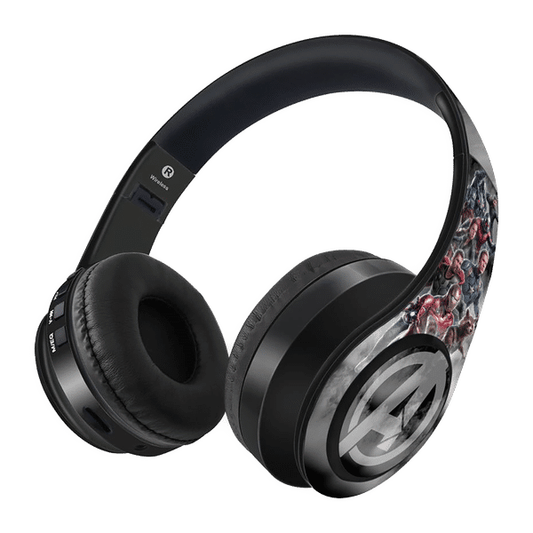 macmerise Endgame Greyhound Decibel On-Ear Passive Noise Cancellation Wireless Headphone with Mic (Bluetooth 5.0, SODCIBLMM4478, Multicolor)_1