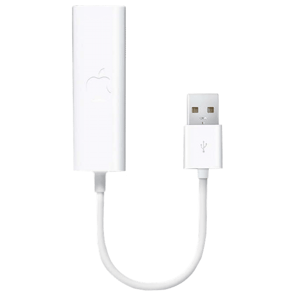 Apple USB 2.0 Type A to RJ45 Ethernet Adapter (Small & Light, White)_1
