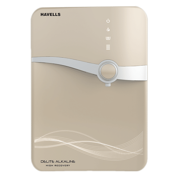 HAVELLS Delite Alkaline 6.5L RO + UV Water Purifier with 8 Stage Purification (Beige)_1