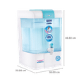 KENT Pearl 8L RO + UV + UF + UV-in-tank + TDS Water Purifier with Detachable Storage Tank and Zero Water Wastage (White)_2