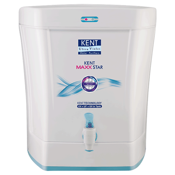 KENT Maxx Star 7L UV + UF Water Purifier with Double Purification Process (White)_1