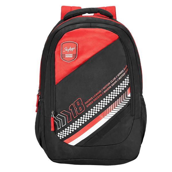 Skybags BFF 2 Polyester Laptop Backpack for 15.4 Inch Laptop (28 L, Water Resistant, Black)_1