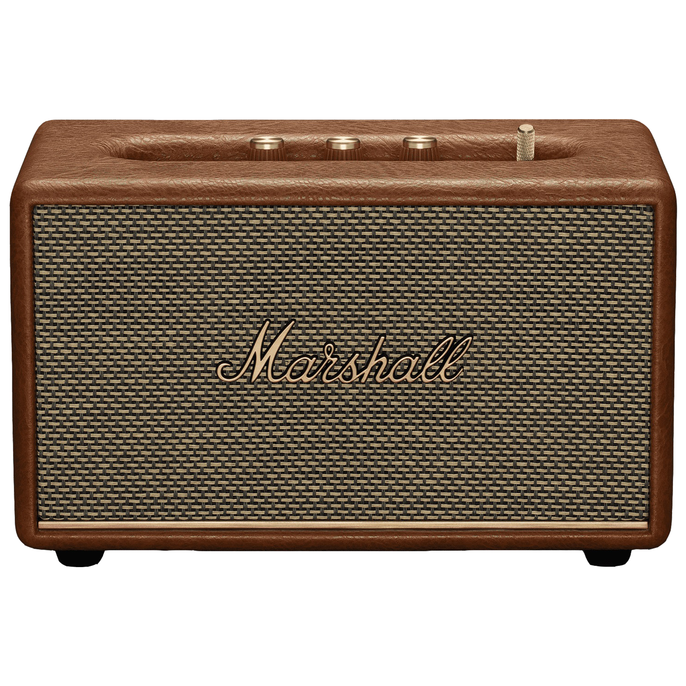 Marshall Acton III 60W Portable Bluetooth Speaker (Signature Sound, Stereo Channel, Brown)