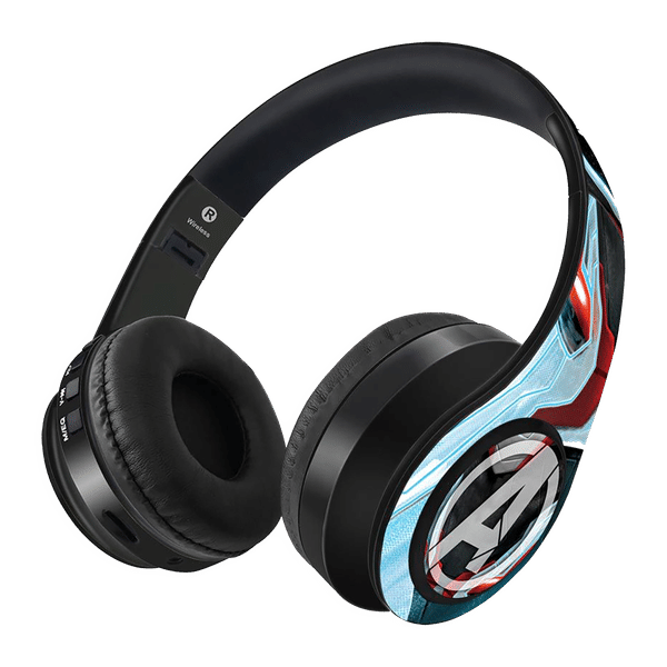 macmerise StepSetGo Avengers - Decibel SODCSSGMM5086 Bluetooth Headset with Mic (Passive Noise Cancellation, On Ear, Multicolor)_1