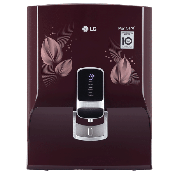 LG PuriCare 8L RO + UV Water Purifier with Multi Stage Filtration Process (Crimson Red)_1