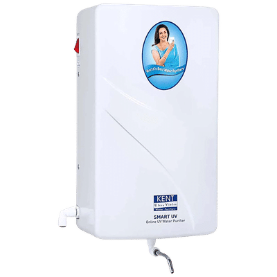 Buy KENT Pearl 8L RO + UV + UF + UV-in-tank + TDS Water Purifier with  Detachable Storage Tank and Zero Water Wastage (White) Online - Croma
