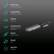 Croma 4-in-1 USB 3.0 Type C to USB 3.0 Type A, 3.5mm Stereo, HDMI Type A, USB 3.0 Type C Multi-Port Hub (5 GbpsData Transfer Rate, Grey)_2