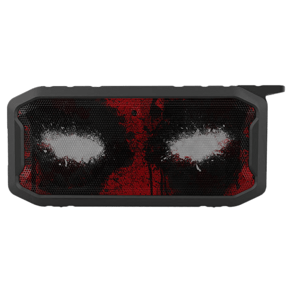 macmerise Deadpool Vision 6W Portable Bluetooth Speaker (IPX7 Water Resistant, TWS Compatibility, Multicolor)_1