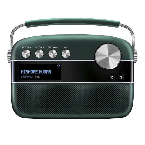 SAREGAMA Carvaan 2.0 Wi-Fi Digital Audio Player (R20020, Emerald Green)_1