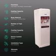 Blue Star H Series Hot, Cold & Normal Top Load Water Dispenser with Cooling Cabinet (White/Coffee)_3
