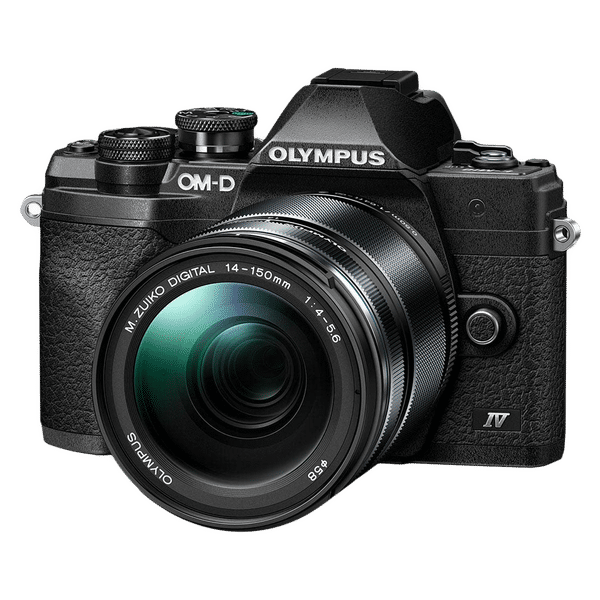 OLYMPUS OM-D E-M10 Mark IV 20.3MP Mirrorless Camera (14-150 mm Lens, 17.3 x 13 mm Sensor, Tiltable Screen)_1