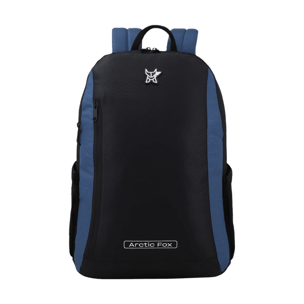 Arctic Fox Pump Polyester Laptop Backpack for 15.5 Inch Laptop (29 L, Water Repellent Fabric, Dark Denim)_1