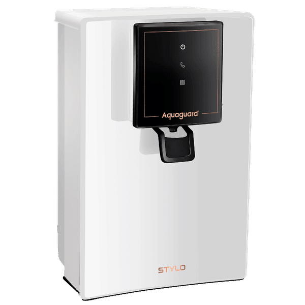 Aquaguard Stylo 6L RO + UV + MTDS Smart Water Purifier with Active Copper Zinc Booster Technology (White)_1
