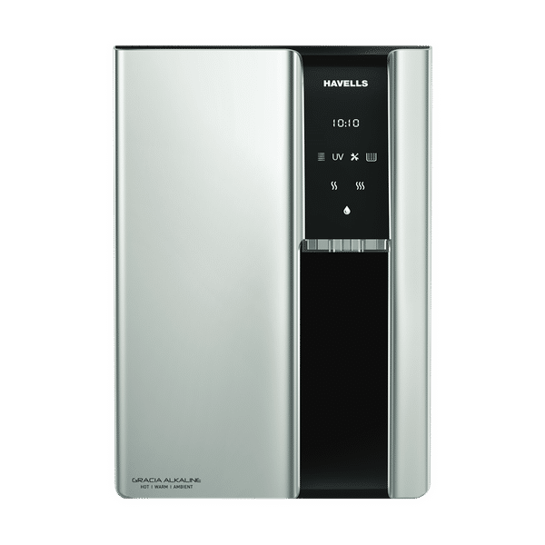 HAVELLS Gracia 6.5L RO + UV Hot & Cold Water Purifier with 8 Stage Purification (Silver/Black)_1