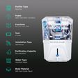 KENT Crystal 11L RO + UV + UF + Alkaline + UV-in-tank + TDS Water Purifier with Zero Water Wastage (White)_3