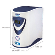 KENT Sterling Star 6L RO + UV + UF + TDS Under the Sink Water Purifier with Digital Purity & Mineral Display (White/Blue)_2