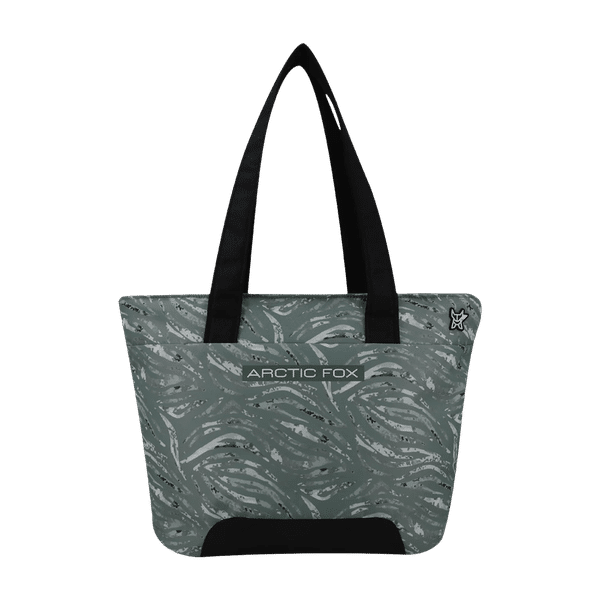 Arctic Fox Feral 500D Polyester Laptop Tote Bag for 14 Inch Laptop (16 L, Anti Slip Handle, Olive)_1