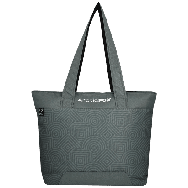 Arctic Fox Lattice Polyester Laptop Tote Bag for 14 Inch Laptop (16 L, Water Repellent Fabric, Sea Spray)_1