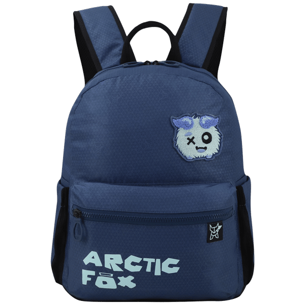 Arctic Fox Puff 14 Litres Polyester and Fabric Backpack (Webbing Handle, FMIBPKNVYWW108014, Dark Denim)_1