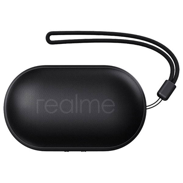 realme Pocket 3W Portable Bluetooth Speaker (IPX5 Water Resistant, 3 Equalizer Preset, Stereo Channel, Classic Black)_1