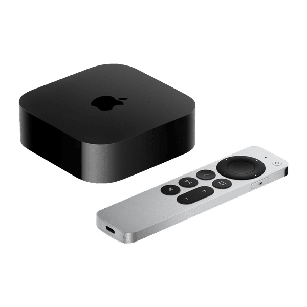 Apple TV 4K with Siri Remote (Wi-Fi Supported, MN873HN/A, Black)_1