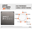 AMD Ryzen 7 Desktop Processor (8 Cores, 3.8 GHz, PCIe 3, 5700G, Silver)_3