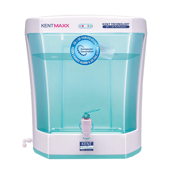 KENT Maxx 7L UV + UF Water Purifier with Double Purification Process (White/Blue)_1
