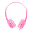 onanoff Buddyphones BP-TRAVEL-PINK Wired Headphone with Mic (On Ear, Pink)_3