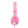 onanoff Buddyphones BP-TRAVEL-PINK Wired Headphone with Mic (On Ear, Pink)_4