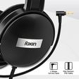 Foxin FHM-306 FOXHED0120 Wired Headphone with Mic (Over-Ear, Black)_2