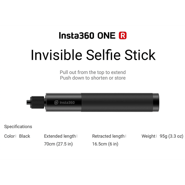 Insta360 invisible selfie. Палка для селфи insta360 Invisible selfie Stick 114 см.