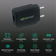 Boompods Type A Fast Charger (Adapter Only, Support QC Charging, Black)_2
