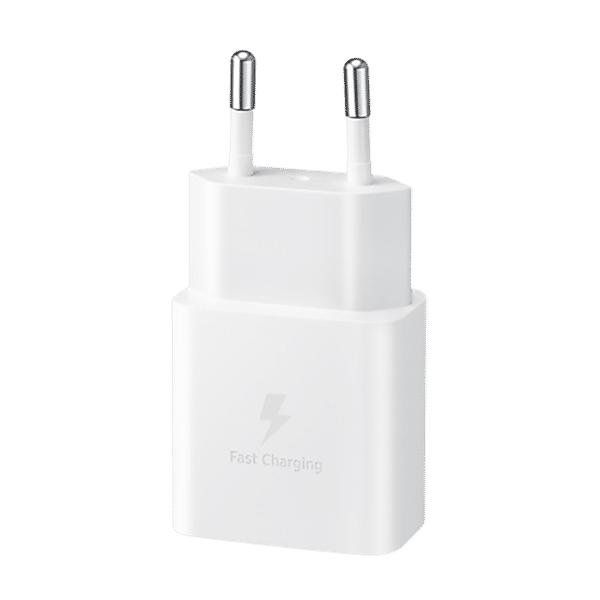 SAMSUNG 15W Type C Fast Charger (Type C to Type C Cable, Temperature Protection, White)_1