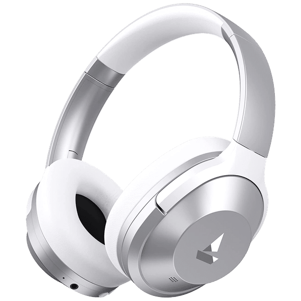 boAt Nirvanaa 751 ANC Bluetooth Headphone with Mic (Google Assistant Enabled, On Ear, Sterling Silver)_1