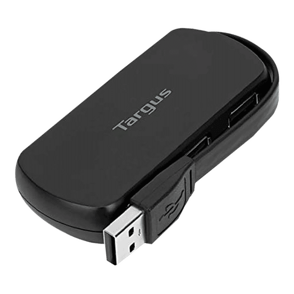 Targus USB 2.0 Type A to USB 2.0 Type A USB Hub (Overcurrent Protection, Black)_1