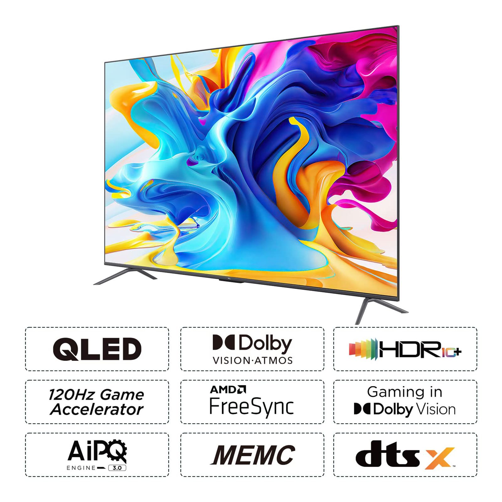 Buy TCL 55C645 140 cm (55 inch) QLED 4K Ultra HD Google TV with Dolby ...