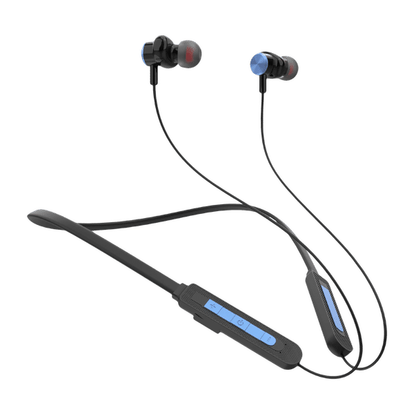 GIZmore Melody MN218 Neckband (IPX4 Water Resistant, Quick Charging Technology, Blue)_1