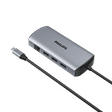 Philips 7-in-1 USB 3.0 Type C to USB 3.0 Type A, USB Type C, SD Card Slot, TF Card Reader, HDMI Type A USB Hub (5 Gbps Data Transfer Rate, Grey)_1