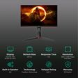 AOC 60.45 cm (23.8 inch) Full HD IPS Panel WLED Height Adjustable Gaming Monitor with Flicker Free Technology_3