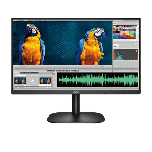 AOC 60.45 cm (23.8 inch) Full HD IPS Panel WLED Monitor with Flicker Free Technology_1