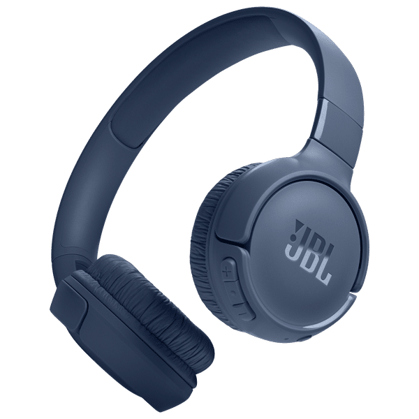 JBL Tune JBLT520BTBLU Bluetooth Headphone with Mic (Pure Bass Sound, On Ear, Blue)_1