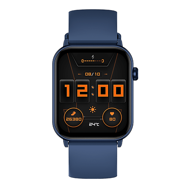 FIRE-BOLTT Ninja Fit BSW063 Smartwatch with Activity Tracker (42.9mm HD Display, IP68 Water Resistant, Blue Strap)_1