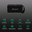 Marshall Middleton Portable Bluetooth Speaker (IP67 Water Resistant, 20 Plus Hours Playtime, Stereo Channel, Black and Brass)_2