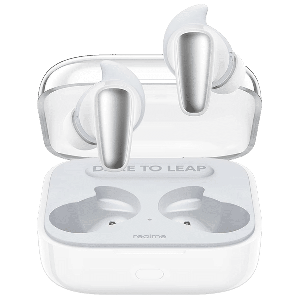 realme Buds Air 3S RMA2117 TWS Earbuds with Environmental Noise Cancellation (IPX5 Water Resistant, 11mm Triple Titanium Driver, Bass White)_1
